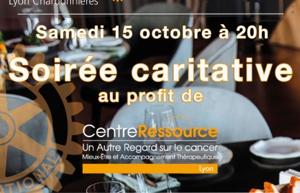 Soirée Caritative Octobre Rose au Profit du Centre Ressource Lyon